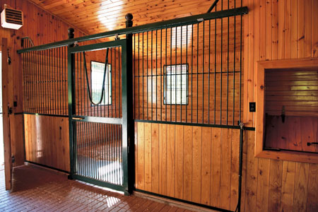 Custom Horse Stall Design